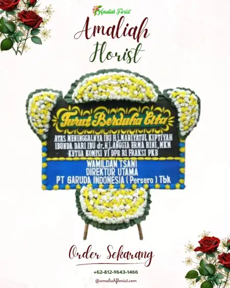 Papan Bunga Duka Serang Wetan